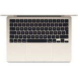 Apple MacBook Air 34,5 cm (13,6") 2022 CTO, Notebook champagner, Polarstern, M2, 8-Core GPU, macOS, Amerikanisch, 34.5 cm (13.6 Zoll), 256 GB SSD