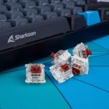 Sharkoon Gateron Pro 3.0 Brown Switch-Set, Tastenschalter braun/transparent, 35 Stück