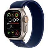 Apple Watch Ultra 2, Smartwatch grau, 49 mm, Trail Loop blau M/L, Titangehäuse, Cellular