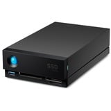 LaCie 1big Dock SSD Pro 2TB, Externe SSD schwarz, Thunderbolt 3