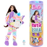 Mattel Barbie Cutie Reveal Color Dream Series - Zebra, Spielfigur 