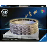 Ravensburger 3D Puzzle Iconics: Kolosseum Rom - mit Licht 216 Teile