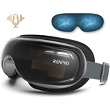 Renpho Augenmassagegerät Eyeris 3 schwarz, Sprachsteuerung