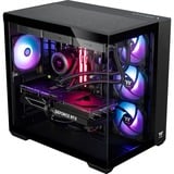 Thermaltake FTW RTX 5070 Ti Black, Gaming-PC schwarz/transparent, Windows 11 Home 64-Bit