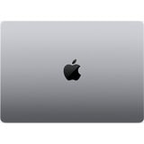 Apple MacBook Pro (14") 2023 CTO, Notebook grau, M3 10-Core GPU, MacOS, Amerikanisch, 36 cm (14.2 Zoll) & 120 Hz Display, 1 TB SSD