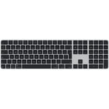 Apple Magic Keyboard mit Touch ID und Ziffern­block silber/schwarz, UK-Layout, für Mac Modelle mit Apple Chip