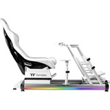 Thermaltake GR500 Snow Racing Simulator Cockpit, Sim Rig weiß