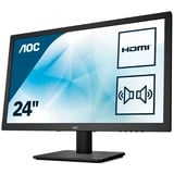 AOC E2475SWJ Generalüberholt, LED-Monitor 61 cm (24 Zoll), schwarz, FullHD, TN, HDMI, DVI, VGA