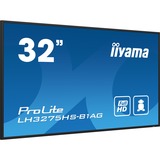 iiyama ProLite LH3275HS-B1AG, Public Display schwarz (matt), FullHD, IPS, Lautsprecher