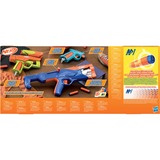 Hasbro Nerf N Series Gear Up Pack, Dartblaster blau/orange