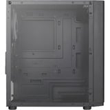 Aerocool Hexform G-BK-V2 , Tower-Gehäuse schwarz, Tempered Glass