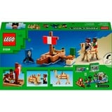 LEGO 21259 Minecraft Die Piratenschiffreise, Konstruktionsspielzeug 