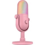 Razer Seiren V3 Chroma Quartz, Mikrofon rosa