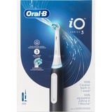 Braun Oral-B iO Series 3 Matt Black mit Reiseetuie, Elektrische Zahnbürste schwarz, Matt Black