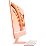 Apple iMac 59,62 cm (24") M3 2023 CTO, MAC-System orange/hellorange, macOS, Deutsch