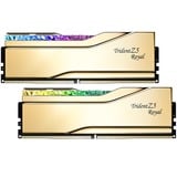 G.Skill DIMM 64 GB DDR5-6000, Arbeitsspeicher gold, F5-6000J2836G32GX2-TR5G, Trident Z5 Royal, INTEL XMP