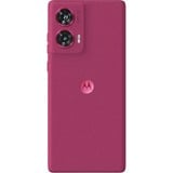 Motorola edge 50 Fusion 256GB, Handy Hot Pink, Kunstleder, Dual SIM, Android 14, 8 GB LPDDR5