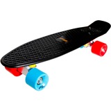 New Sports Kickboard schwarz blau/orange, Skateboard 