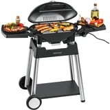 Rommelsbacher Barbecue Elektrogrill BBQ 4100/S, mit Grillwagen schwarz, 2.200 Watt