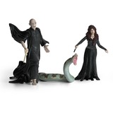 Schleich Wizarding World Lord Harry Potter - Voldemort mit Nagini & Bellatrix, Spielfigur 
