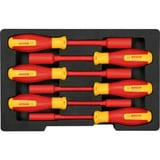 Bosch VDE Steckschlüssel-Set Professional, Sechskant 7-14mm rot/gelb, 6-teilig, in L-BOXX-Halbeinlage