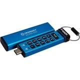 Kingston IronKey Keypad 200 128 GB, USB-Stick USB-C 3.2 Gen 1