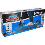 New Sports Scooter mit Federung 200 mm grau/schwarz