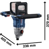 Bosch Akku-Rührwerk GRW 18V-160 Professional, 18Volt blau/schwarz, ohne Akku und Ladegerät