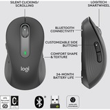 Logitech Signature M650 L Wireless, Maus graphit, Größe L, Chromebook zertifiziert