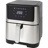 ProfiCook Heißluftfritteuse PC-FR 1269 H edelstahl/schwarz, 1.800 Watt, Korb 8 Liter