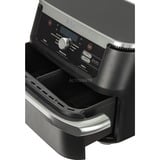 Ninja Foodi FlexDrawer Heißluftfritteuse AF500EU schwarz/edelstahl, 2.470 Watt, Korb 10,4 Liter, teilbar