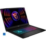 MSI Katana 17 B13VGK-637, Gaming-Notebook schwarz, Intel® Core™ i7-13620H, NVIDIA GeForce RTX 4070, 32 GB DDR5, 1 TB (1 TB SSD), Windows 11 Home 64-Bit