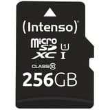 Intenso UHS-I Performance 256 GB microSDXC, Speicherkarte schwarz, UHS-I U1, Class 10