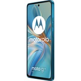 Motorola moto g75 5G 256GB, Handy Aqua Blue, Kunstleder, Android 14, 8 GB LPDDR4X