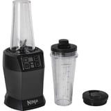 Ninja Standmixer mit Auto-iQ BN495EU schwarz/silber, 1.000 Watt, 2x 0,7 Liter