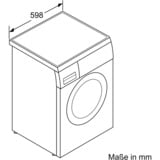 Siemens WU14UT22 IQ500, Waschmaschine weiß, 60 cm