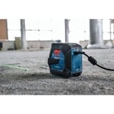 Bosch Linienlaser GLL 20-22 G Professional blau/schwarz, Li-Ion-Akku 3,0Ah, grüne Laserlinien, inkl. Universalhalter LB 10, Koffer