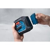 Bosch Linienlaser GLL 20-22 G Professional blau/schwarz, Li-Ion-Akku 3,0Ah, grüne Laserlinien, inkl. Universalhalter LB 10, Koffer