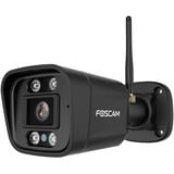 Foscam V8P, Überwachungskamera schwarz, 4K, WLAN