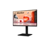 LG 24BA450-B.AEU, LED-Monitor 60.4 cm (23.8 Zoll), schwarz, FullHD, IPS, HDMI, Display Port, VGA, 100Hz Panel