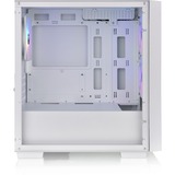 Thermaltake Versa H16 TG ARGB , Tower-Gehäuse weiß, Tempered Glass