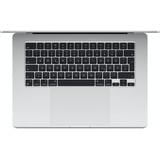 Apple MacBook Air (15") 2024 CTO, Notebook silber, 24 GB, 1 TB SSD, M3, 10-Core GPU, macOS, Amerikanisch