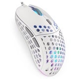 ENDORFY LIX Onyx White, Gaming-Maus weiß/grau