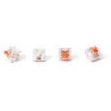 Keychron Silent K Pro Red Switch-Set, Tastenschalter rot/transparent, 110 Stück