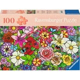 Ravensburger Feel Well & Puzzle - Blumenfenster 100 Teile