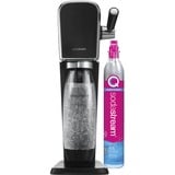 SodaStream Wassersprudler ART, mit PET-Flasche schwarz, inkl. CO₂-Zylinder	