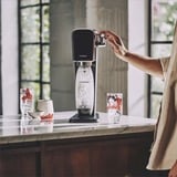 SodaStream Wassersprudler ART, mit PET-Flasche schwarz, inkl. CO₂-Zylinder	