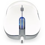 ENDORFY GEM Plus Onyx White, Gaming-Maus weiß/grau