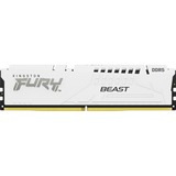 Kingston FURY DIMM 32 GB DDR5-6000  , Arbeitsspeicher weiß, KF560C36BWE-32, FURY Beast, AMD EXPO