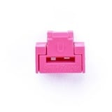 SMARTKEEPER ESSENTIAL RJ45 Port Lock (NL03), Einsteckschloss Farbcode Pink, 12 Stück